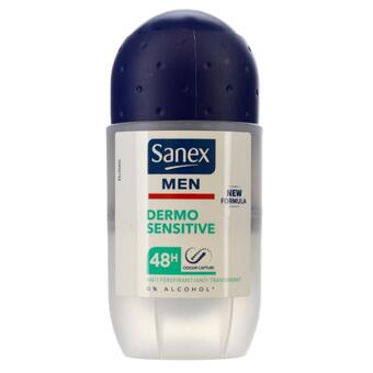 Fleggaard Sanex for men dermo sensitive deo roll-on 50ml tilbud