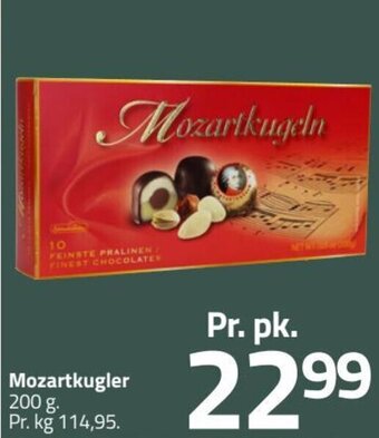 Fleggaard Mozartkugler 200 g. tilbud