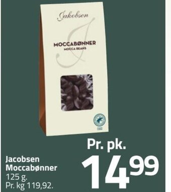 Fleggaard Jacobsen Moccabønner tilbud