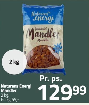 Fleggaard Naturens Energi Mandler tilbud