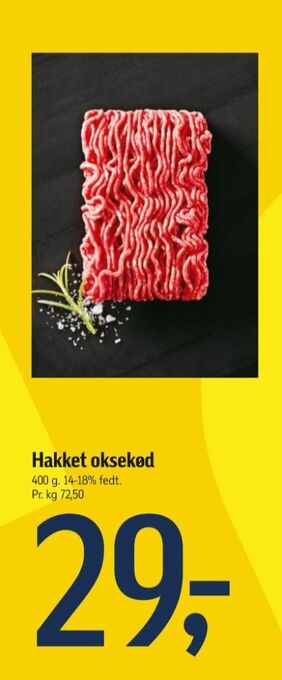 Føtex Ukendt hakket oksekød tilbud