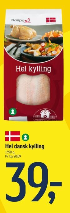 Føtex Danpo kylling tilbud