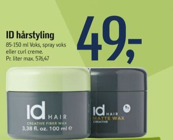 Føtex Id hair styling tilbud