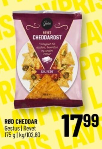 Løvbjerg Gestus revet ost cheddar tilbud