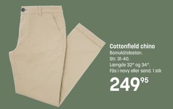 Kvickly Cottonfield bukser tilbud