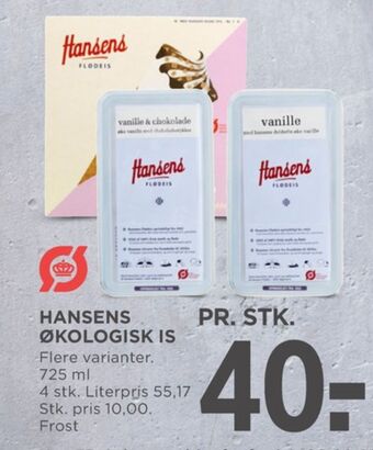 Hansens isvafler