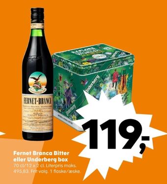 Fernet branca bitter