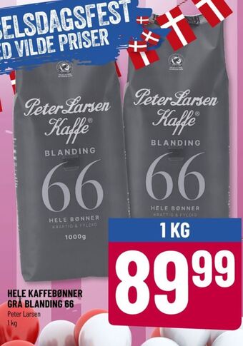 Blanding 66 kaffebønner