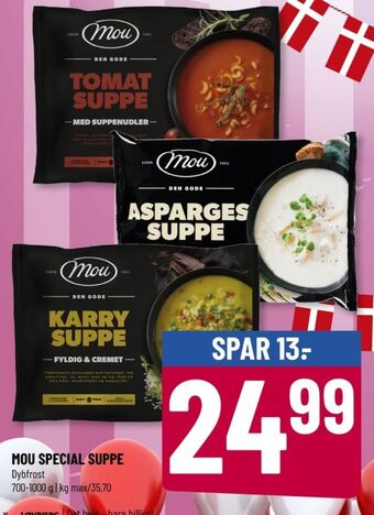 Løvbjerg Mou aspargessuppe tilbud