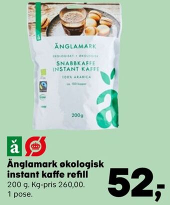 Kvickly Änglamark instant kaffe tilbud