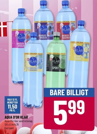 Løvbjerg Aqua d'or mineralvand tilbud