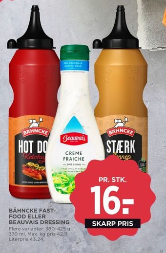 MENY Bähncke sennep tilbud