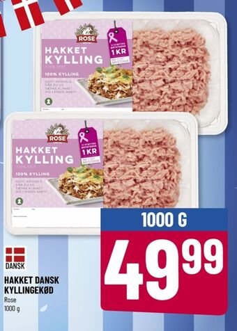 Løvbjerg Rose hakket kylling tilbud
