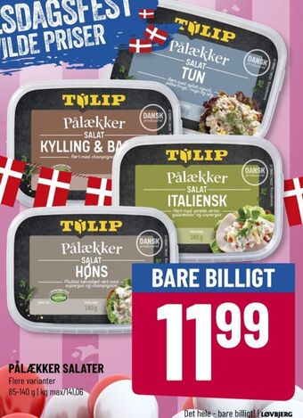 Løvbjerg Pålækker kylling & baconsalat tilbud