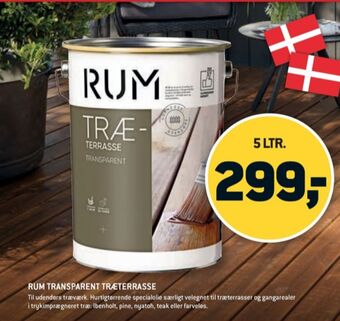 XL-BYG Rum træbeskyttelse tilbud