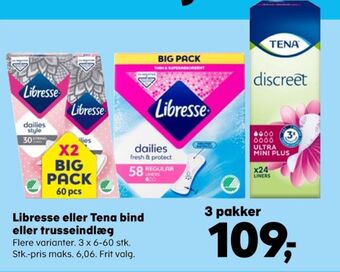 SuperBrugsen Libresse bind tilbud