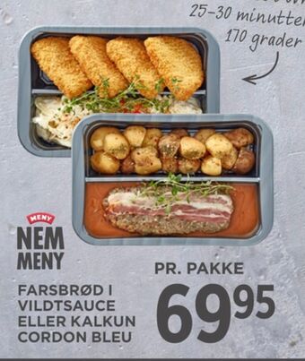MENY Ukendt delikatessen tilbud