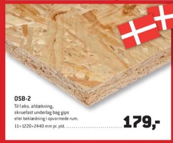 XL-BYG Ukendt osb plade tilbud