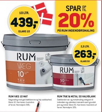 XL-BYG Rum maling tilbud