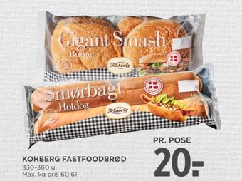 MENY Kohberg smørbagt hotdogbrød tilbud