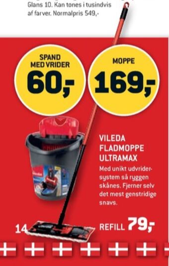 XL-BYG Vileda moppe tilbud