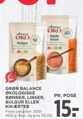 MENY Grøn balance linser tilbud