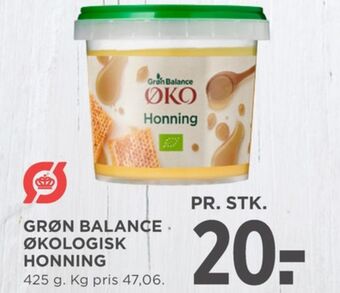 Grøn balance honning