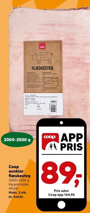 Coop flæskesteg