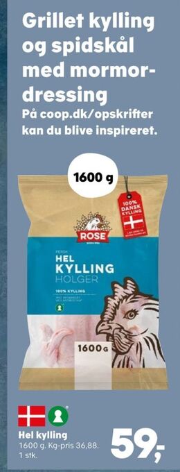 SuperBrugsen Rose holger kylling tilbud