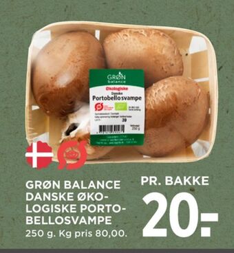 MENY Grøn balance portobello tilbud