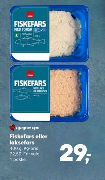 SuperBrugsen Coop fiskefars tilbud