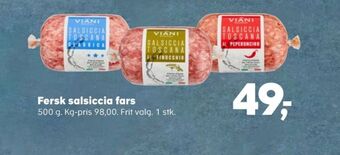 Viani salsiccia fars