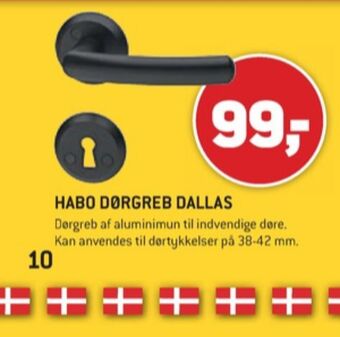 XL-BYG Habo dørgreb tilbud