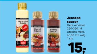 Jensens køkken sauce flydende