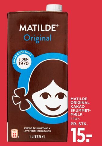 MENY Matilde kakaomælk tilbud