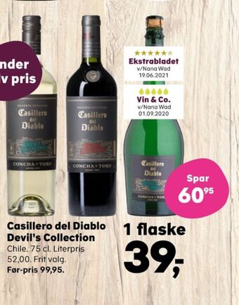 SuperBrugsen Ukendt chilensk rødvin tilbud