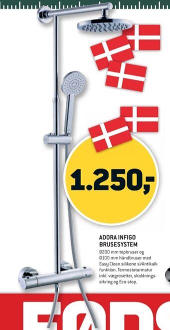 XL-BYG Adora brusestangsæt tilbud