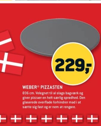 XL-BYG Weber pizzasten tilbud