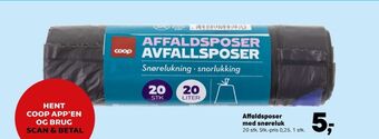 SuperBrugsen Coop affaldsposer tilbud