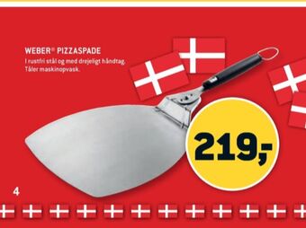 XL-BYG Weber pizzaspade tilbud