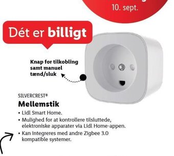 Lidl SILVERCREST Mellemstik tilbud
