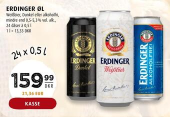 Scandinavian Park Erdinger øl tilbud