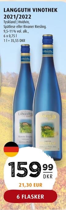 Scandinavian Park Langguth vinothek 2021/2022 tilbud