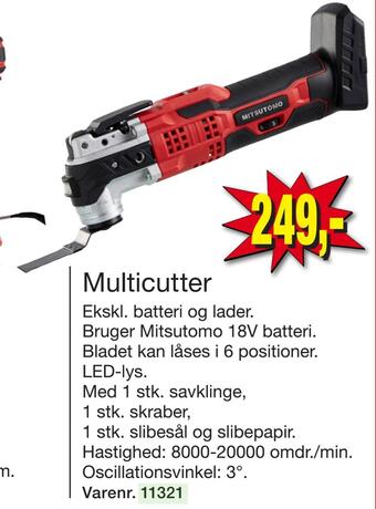 Harald Nyborg Multicutter tilbud