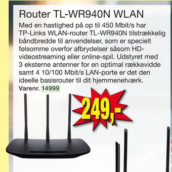 Harald Nyborg Router tl-wr940n wlan tilbud