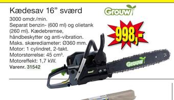 Harald Nyborg Kædesav 16 sværd tilbud