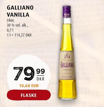 Scandinavian Park Galliano vanilla tilbud
