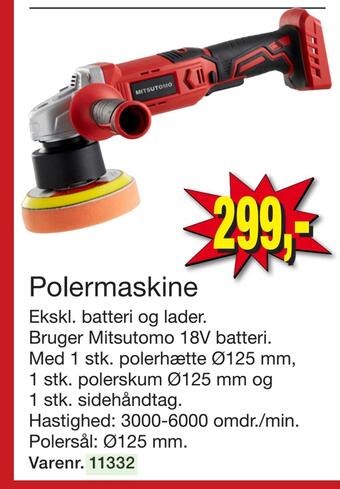Harald Nyborg Polermaskine tilbud