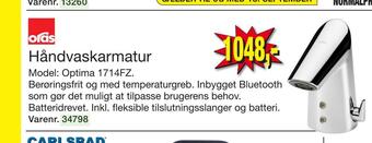 Harald Nyborg Håndvaskarmatur tilbud