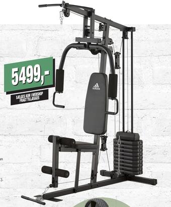 Harald Nyborg Home gym inkl. 45 kg tilbud